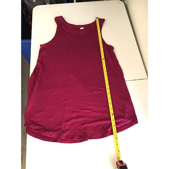 OLD NAVY- WOMENS PLUM LUXE FLOWY TOP SIZE SMALL - Picture 5 of 6